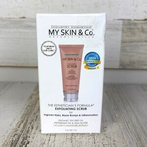 My Skin & Co Exfoliating Scrub Women Ingrown Hairs Razor Bumps New